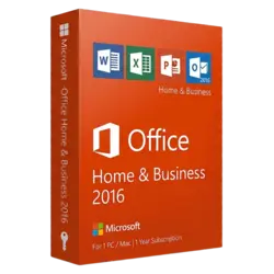 Microsoft Office 2016 Home &amp; Business – klucz licencyjny z fakturą VAT 23%