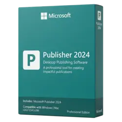 Microsoft Publisher 2024 – legalna licencja, gwarancja autentyczności
