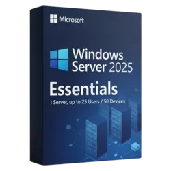 Microsoft Windows Server 2025 Essentials – legalna licencja, gwarancja autentyczności