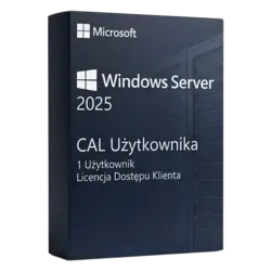 Microsoft Windows Server 2025 CAL Użytkownika – legalna licencja, gwarancja autentyczności