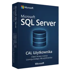 Microsoft SQL Server CAL Użytkownika – klucz licencyjny z fakturą VAT 23%