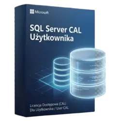 Microsoft SQL Server CAL Użytkownika – natychmiastowa dostawa email, wsparcie w jęz. polskim