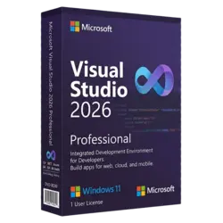 Microsoft Visual Studio 2026 Professional – klucz licencyjny z fakturą VAT 23%