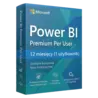 Power BI Premium Per User — 12 miesięcy (1 użytkownik) – legalna licencja, gwarancja autentyczności