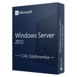 Microsoft Windows Server 2012 — 1 CAL Użytkownika – klucz licencyjny z fakturą VAT 23%