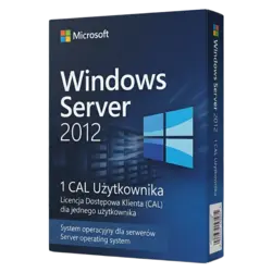 Microsoft Windows Server 2012 — 1 CAL Użytkownika – legalna licencja, gwarancja autentyczności