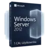 Microsoft Windows Server 2012 — 1 CAL Użytkownika – natychmiastowa dostawa email, wsparcie w jęz. polskim