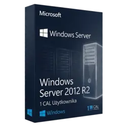 Microsoft Windows Server 2012 R2 — 1 CAL Użytkownika – natychmiastowa dostawa email, wsparcie w jęz. polskim