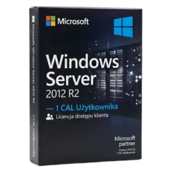 Microsoft Windows Server 2012 R2 — 1 CAL Użytkownika – legalna licencja, gwarancja autentyczności