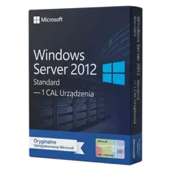 Microsoft Windows Server 2012 — 1 CAL Urządzenia – legalna licencja, gwarancja autentyczności