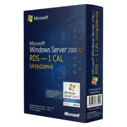 Microsoft Windows Server 2008 R2 RDS — 1 CAL Urządzenia – klucz licencyjny z fakturą VAT 23%