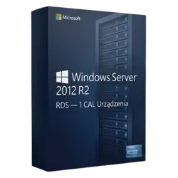 Microsoft Windows Server 2012 R2 RDS — 1 CAL Urządzenia – legalna licencja, gwarancja autentyczności