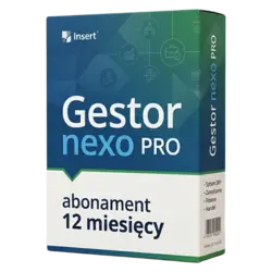 Insert Gestor nexo PRO — abonament 12 miesięcy – legalna licencja, gwarancja autentyczności