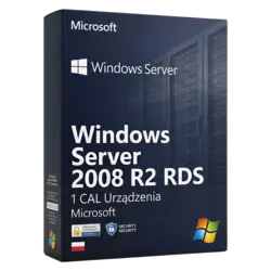 Microsoft Windows Server 2008 R2 RDS — 1 CAL Urządzenia – legalna licencja, gwarancja autentyczności