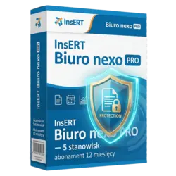 Insert Biuro nexo PRO — 5 stanowisk, abonament 12 miesięcy – natychmiastowa dostawa email, wsparcie w jęz. polskim