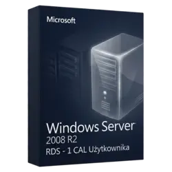 Microsoft Windows Server 2008 R2 RDS — 1 CAL Użytkownika – natychmiastowa dostawa email, wsparcie w jęz. polskim