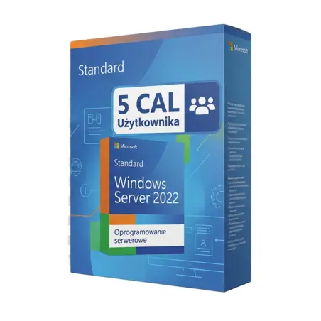 Microsoft Windows Server 2022 Standard 5 CAL Użytkownika
