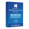 Microsoft Windows Server 2022 Standard 100 CAL Użytkownika – klucz licencyjny z fakturą VAT 23%