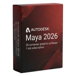 Autodesk Maya 2026 — 1 rok – legalna licencja, gwarancja autentyczności
