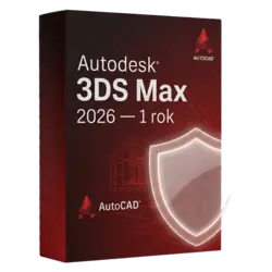 Autodesk 3DS Max 2026 — 1 rok – natychmiastowa dostawa email, wsparcie w jęz. polskim