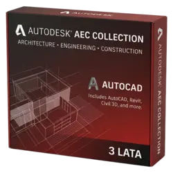 Autodesk AEC Collection — 3 lata – legalna licencja, gwarancja autentyczności