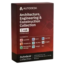 Autodesk AEC Collection — 1 rok – legalna licencja, gwarancja autentyczności