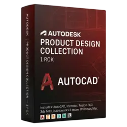Autodesk Product Design Collection — 1 rok – legalna licencja, gwarancja autentyczności