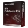Autodesk BIM Collaborate Pro — 1 rok – klucz licencyjny z fakturą VAT 23%