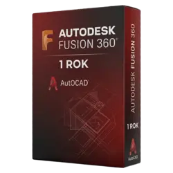Autodesk Fusion 360 — 1 rok – klucz licencyjny z fakturą VAT 23%