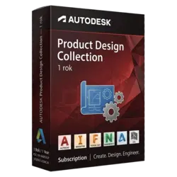 Autodesk Product Design Collection — 1 rok – klucz licencyjny z fakturą VAT 23%