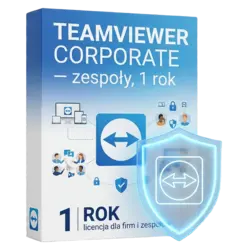 TeamViewer Corporate — zespoły, 1 rok – natychmiastowa dostawa email, wsparcie w jęz. polskim