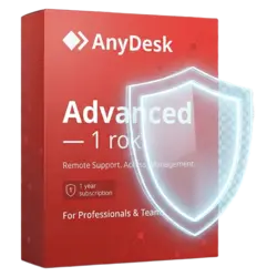 AnyDesk Advanced — 1 rok – natychmiastowa dostawa email, wsparcie w jęz. polskim