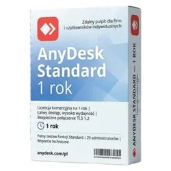 AnyDesk Standard — 1 rok – legalna licencja, gwarancja autentyczności