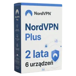 NordVPN Plus — 2 lata, 6 urządzeń – legalna licencja, gwarancja autentyczności