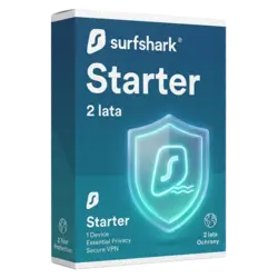 Surfshark Starter — 2 lata – natychmiastowa dostawa email, wsparcie w jęz. polskim