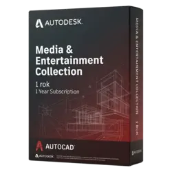 Autodesk Media & Entertainment Collection — 1 rok – legalna licencja, gwarancja autentyczności