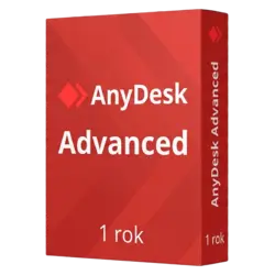 AnyDesk Advanced — 1 rok – klucz licencyjny z fakturą VAT 23%