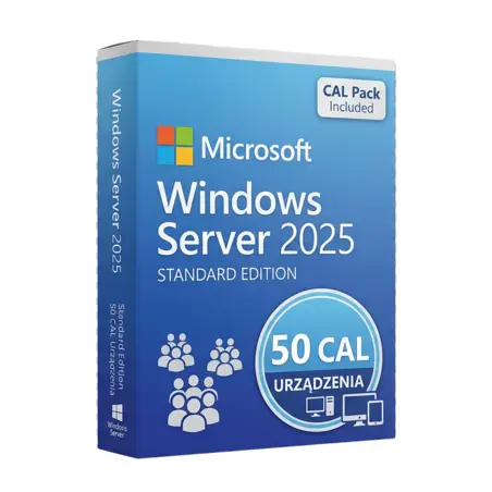 Microsoft Windows Server 2025 Standard 50 CAL Urządzenia