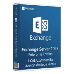 Microsoft Exchange Server 2025 Enterprise — 1 CAL Użytkownika – legalna licencja, gwarancja autentyczności