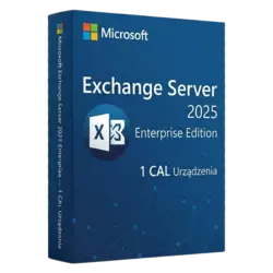 Microsoft Exchange Server 2025 Enterprise — 1 CAL Urządzenia – legalna licencja, gwarancja autentyczności