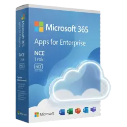 Microsoft 365 Apps for Enterprise NCE 1 rok – natychmiastowa dostawa email, wsparcie w jęz. polskim