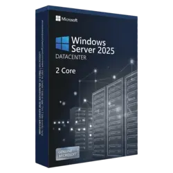 Microsoft Windows Server 2025 Datacenter (2 Core) – klucz licencyjny z fakturą VAT 23%