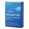 Microsoft 365 Apps for Enterprise NCE 1 rok – legalna licencja, gwarancja autentyczności