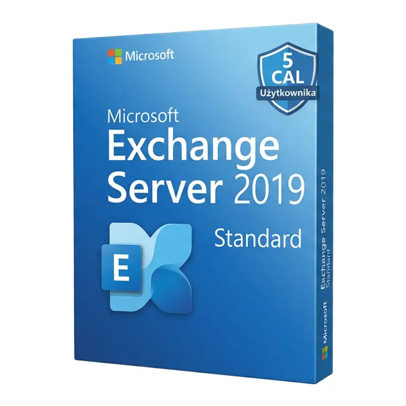 Microsoft Exchange Server 2019 Standard 5 CAL Użytkownika – oryginalny klucz aktywacyjny | KluczeSoft.pl