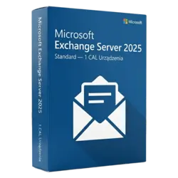 Microsoft Exchange Server 2025 Standard — 1 CAL Urządzenia – legalna licencja, gwarancja autentyczności