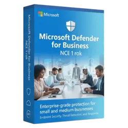 Microsoft Defender for Business NCE 1 rok – legalna licencja, gwarancja autentyczności