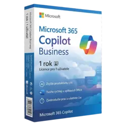 Microsoft 365 Copilot Business 1 rok – klucz licencyjny z fakturą VAT 23%