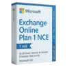 Microsoft Exchange Online Plan 1 NCE 1 rok – legalna licencja, gwarancja autentyczności