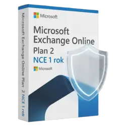 Microsoft Exchange Online Plan 2 NCE 1 rok – natychmiastowa dostawa email, wsparcie w jęz. polskim