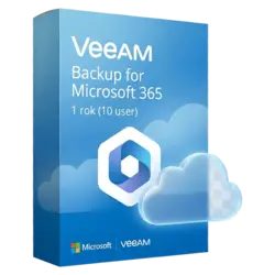 Veeam Backup for Microsoft 365 1 rok (10 user) – natychmiastowa dostawa email, wsparcie w jęz. polskim